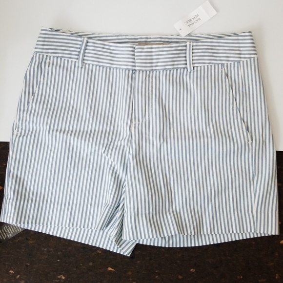 Nwt Banana Republic Hampton Fit Striped 